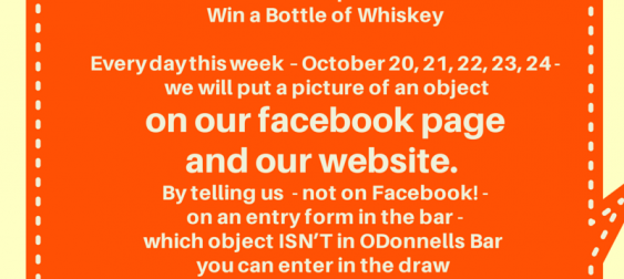 Halloween Competition at ODonnells of Cliffoney